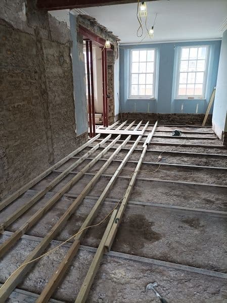 The first step to soundproofing installation